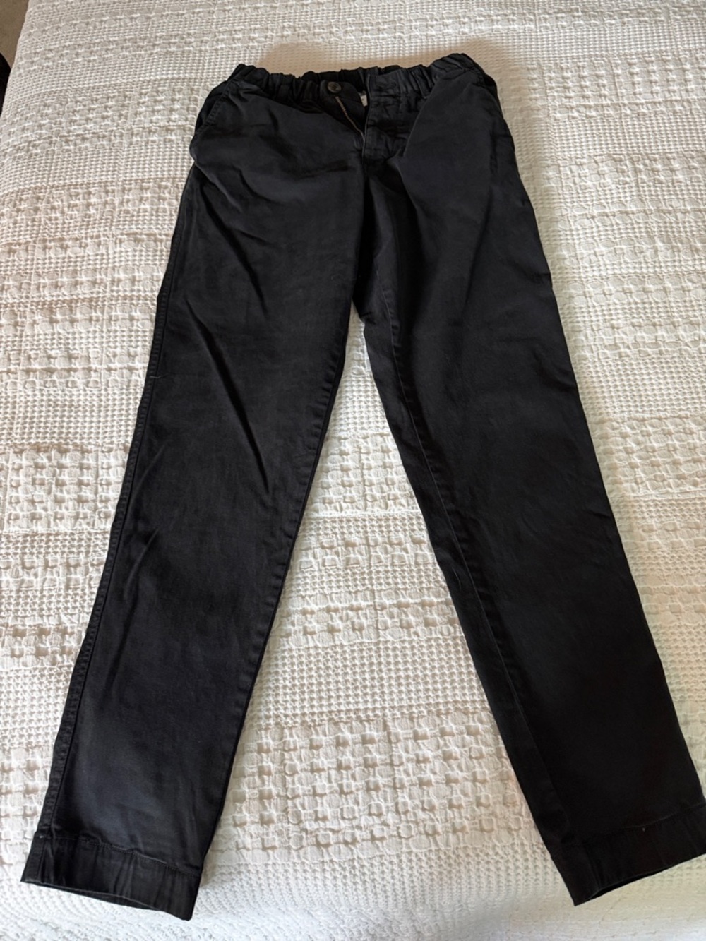 Men's Black Chino Pants